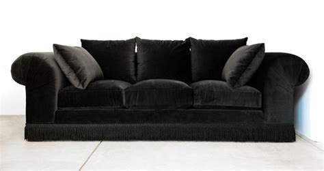 15 Best Collection Of Black Velvet Sofas