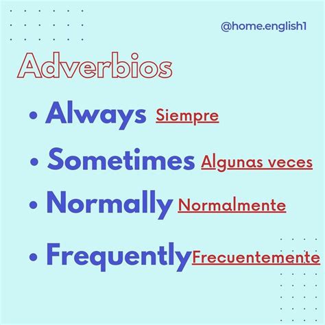 Adverbios En InglÉs🇺🇸🇬🇧 😍comenta Hello Si Te Ha Gustado ‼síguenos
