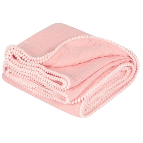 Tillyou Organic Muslin Swaddle Blanket For Infant Newborn