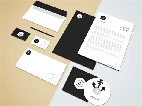 Download Free Branding Stationery Mockup Design | Mockuptree