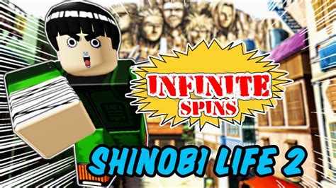 Open character customization area (edit area). TOP 3 BEST WAYS TO GET INFINITE SPINS! In Shinobi Life 2 ...