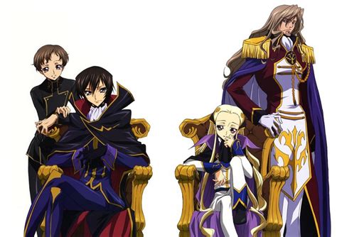 Anime Code Geass Charles Zi Britannia Lelouch Lamperouge Rolo