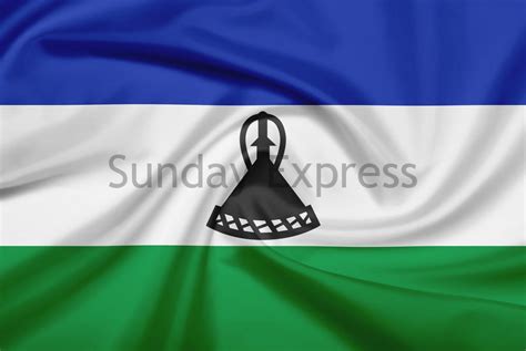 The used colors in the flag are blue, green, white, black. Lesotho registers high positive peace: Study - Sunday Express