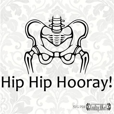 Hip Hip Hooray Svg Pdf Digital File Vector Graphic By Craftyakel