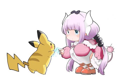 Kanna And Pikachu By The Kanna Spin Off Author Rdragonmaid