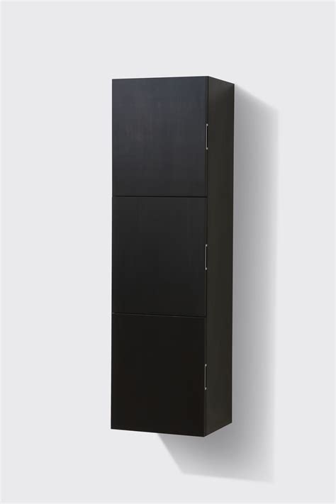 This free standing cabinet is an ideal solution for you. Bliss, Black Bathroom Storage Cabinet with three compartments
