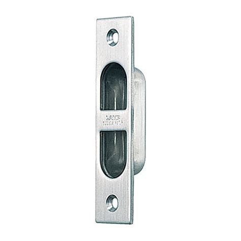 The round privacy pocket door lock. Sugatsune 0.94-in Stainless Steel Pocket Door Pull at ...