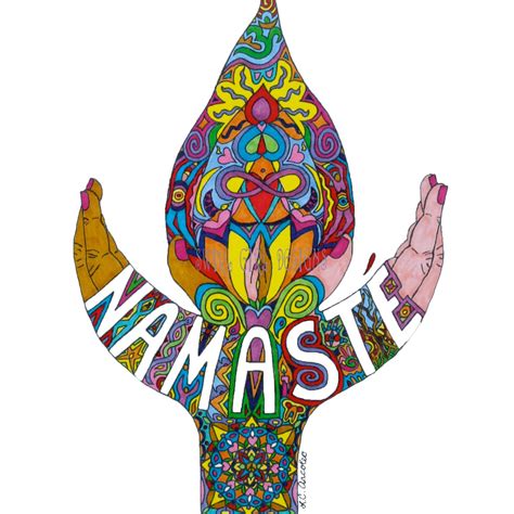 Namaste Drawing Free Download On Clipartmag