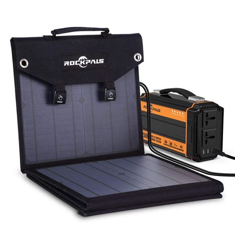 Rockpals 60w Foldable Solar Panel Power For Suaokiwebetopjackery