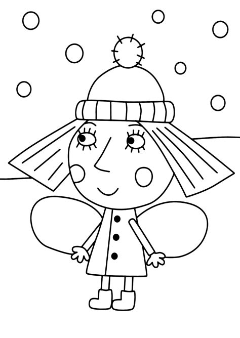 Ben & Holly's Little Kingdom - Little Princess Holly in the snow
