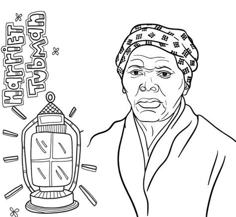Top 6 Harriet Tubman Coloring Pages To Introduce Important Historic