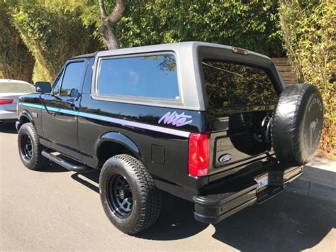 1992 Ford Bronco Nite Edition Classic Ford Bronco 1992 For Sale