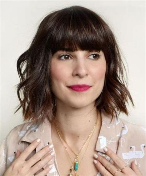 Curly bob hairstyles are feminine, playful and easy to style. Full Fringe Bob Hairstyles 2018 for Women to Try Right Now ...