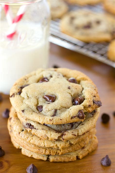 The Best Bakery Style Chocolate Chip Cookies Life Made Simple