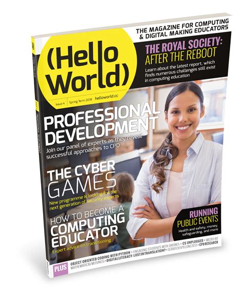 Hello World Issue 4 Professional Development Raspberry Pi Foundation