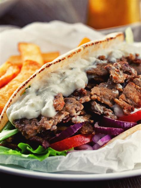 Authentic Greek Gyro Recipe Cooking Frog