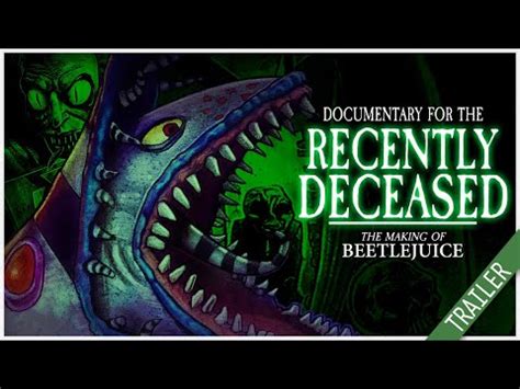 I was hired to create an illustrated poster as part of the kickstarter campaign for 'documentary for the recently deceased: Duik behind the scenes bij Beetlejuice met Documentary for ...