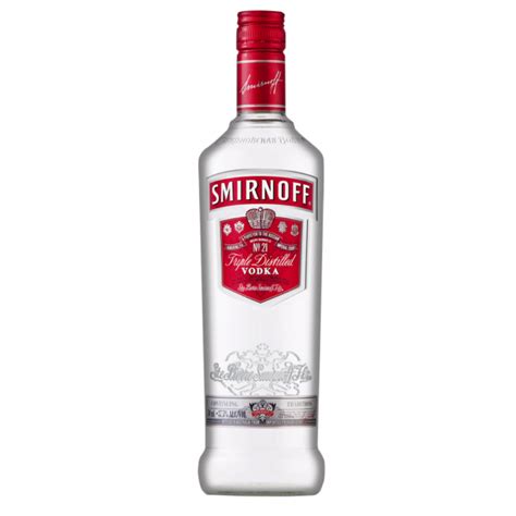 Vodka Smirnoff Red Label Vivre Gourmet