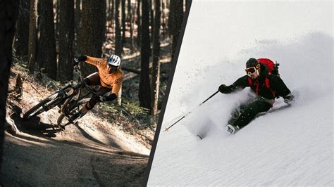 Skiing And Mountain Biking Similarities And Technique Crossovers Youtube