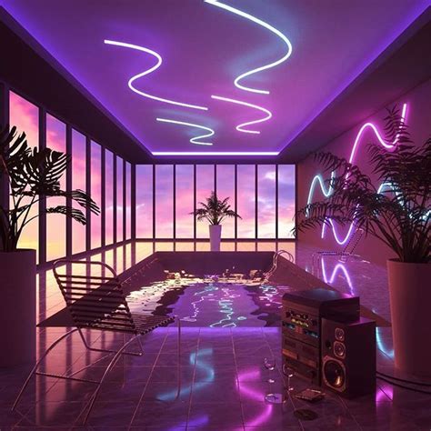 Totally 80s room retro bedrooms retro room aesthetic rooms. Homework #cinema4d #retrowave #render #80s #videogames # ...