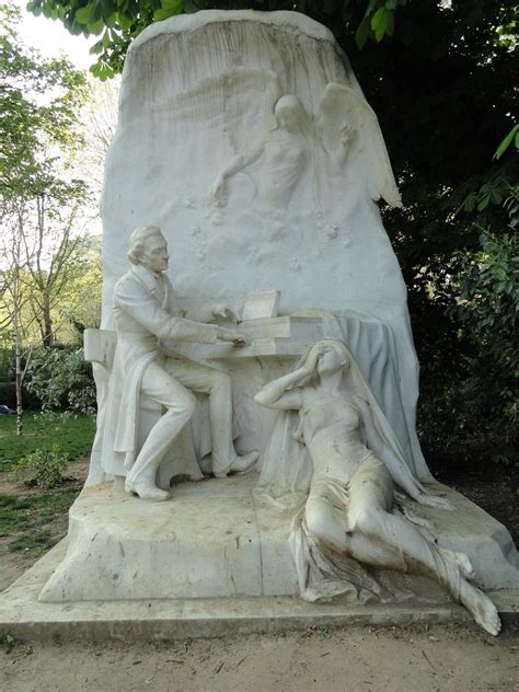 Monument Chopin Au Parc Monceau à Paris Chopin Lintemporel