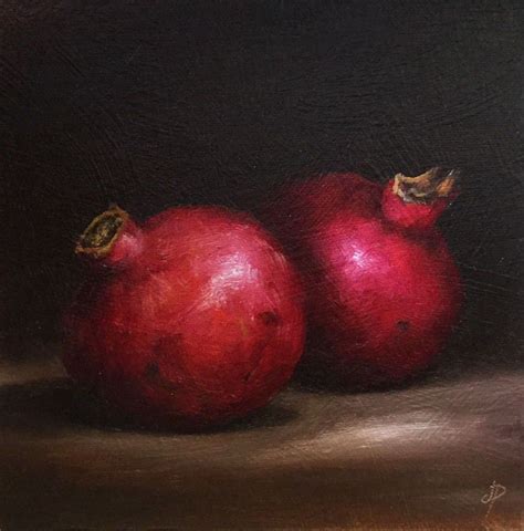 Pomegranates X Original Oil Painting Still Life By Jane Etsy Uk
