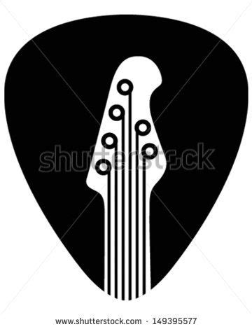 Its resolution is 800x800 and the resolution can be changed at any time according to your needs after downloading. Guitar Pick - stock vector | Music tattoo, Guitar drawing ...