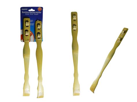 Looking for a good deal on back scratcher bamboo? Wholesale Bamboo Back Scratcher 2-Pack (SKU 2289666 ...