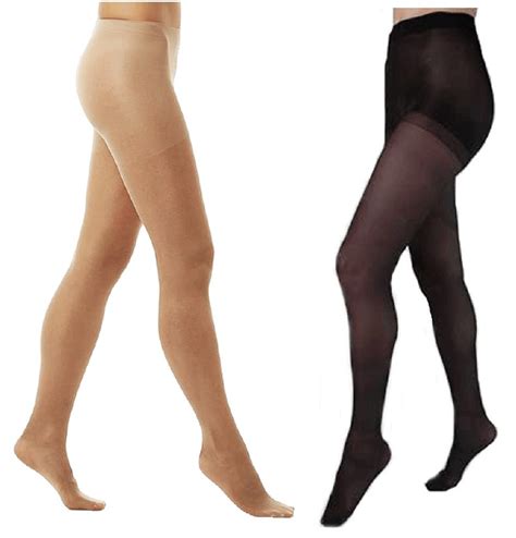 sale women s sheer compression pantyhose 15 20 mmhg support tights