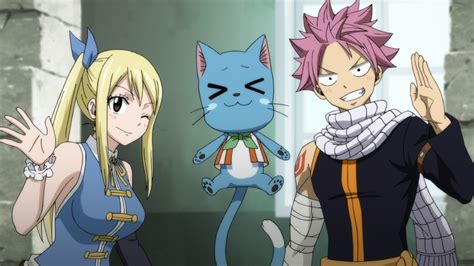 Lucy Natsu Happy Fairy Tail Guide Funimation Blog