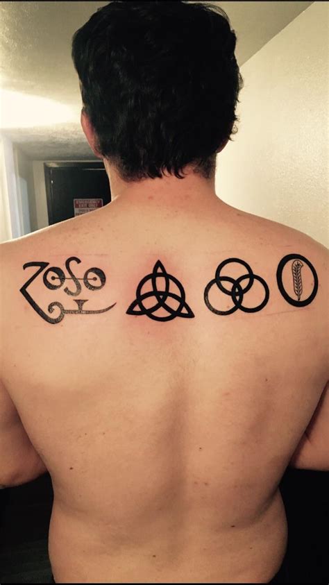 Tattoo Led Zeppelin Symbols