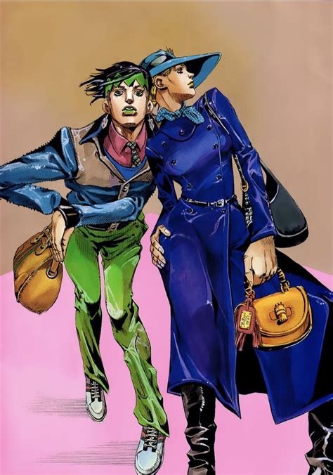 Rohan Kishibe Meets Gucci Jojo Bizarre Jojo Anime Jojos Bizarre