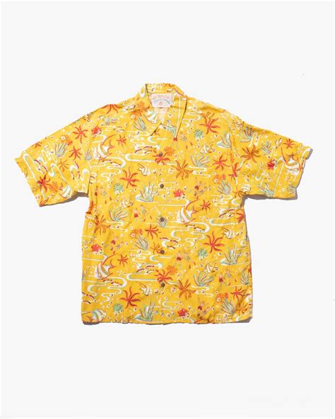 Japanese Repro Shirt Aloha Short Sleeve Ana And Kinki Kids Brand M