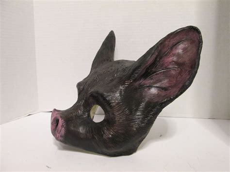 Bat Cute Bat Costume Mask Masquerade Mask Realistic Bat Etsy