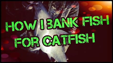 Bank fishing for catfish before Catcon - YouTube