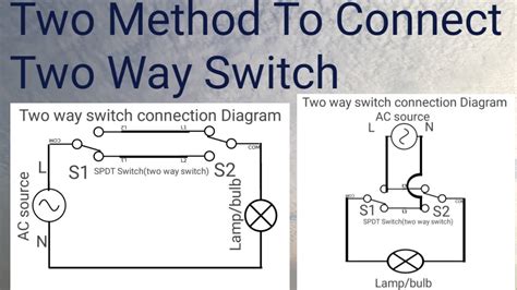 Two Way Switching Explained How To Wire Two Way Light Switch Witch 2