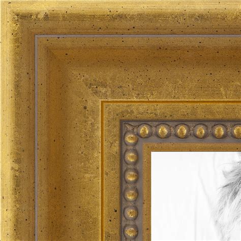 Arttoframes 24x24 Inch Antique Gold Picture Frame This Gold Wood