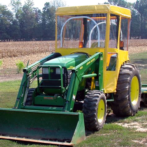 Tractor Cab Enclosure For John Deere 110tlb Yellow Requires Factory