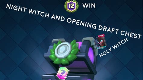 Opening Draft Chest Night Witch And Get Legendary Night Witch In 12 Win