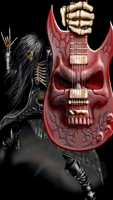 Pin By Dev On Reapers Skeletons Skulls Skull Skull Art Heavy Metal