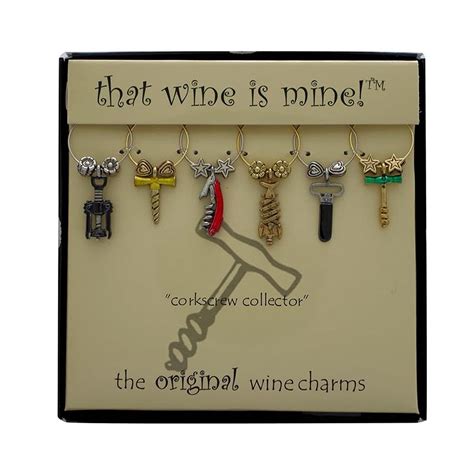 Buy Wine Things Wt 1420p Corkscrew Collector Wine Charms Painted