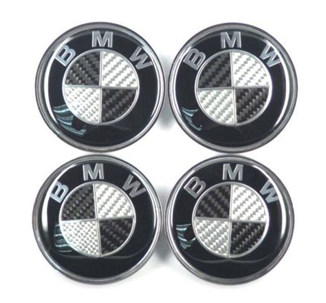 Black carbon fiber for bmw badge emblem overlay wrap hood trunk rims fit all bmw. BMW Black Silver Carbon Fiber Emblem Badge Logo Wheel ...