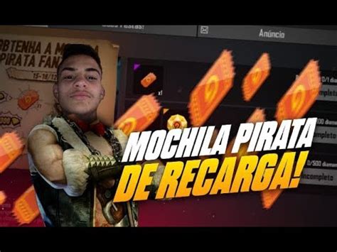 No free fire, jogo grátis da garena disponível para download em celulares iphone (ios) e android, o jogador encontra dois tipos de moeda: FREE FIRE - AO VIVO 🔥 EVENTO DE RECARGA DA MOCHILA PIRATA ...