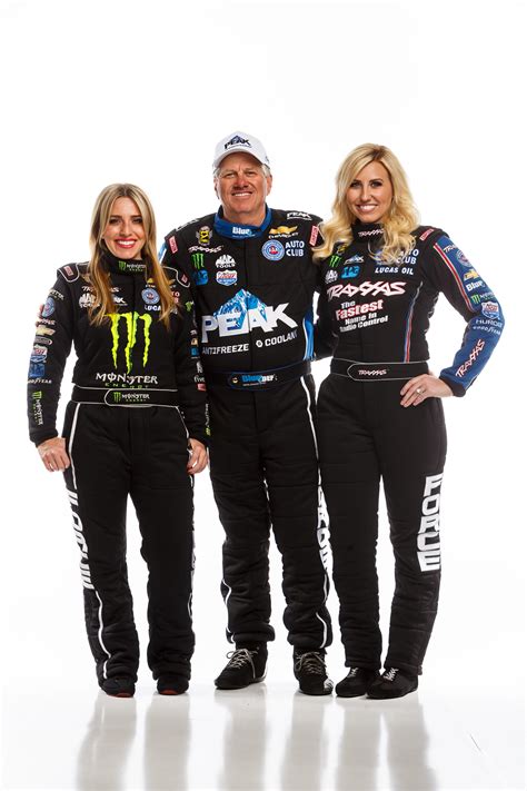 Courtney Force Teaches Dad Twitter Before John Force Schools Her On Track