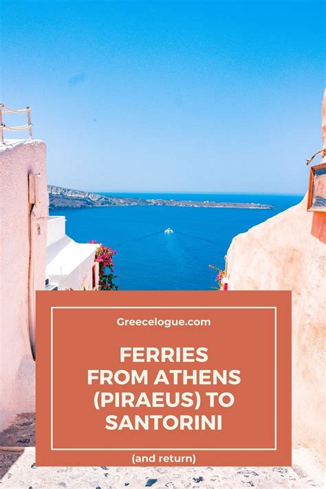 Ferries From Athens To Santorini And Return Updated 2024