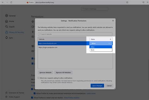 How To Enable And Disable Push Notifications In Mozilla Firefox SendPulse