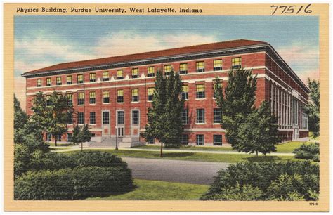 Physics Building Purdue University West Lafayette India