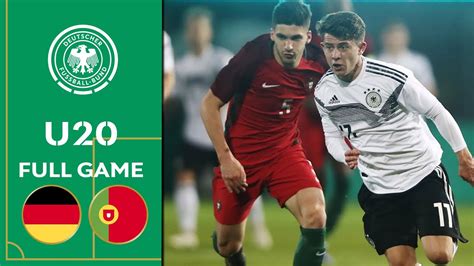 Germany vs. Portugal 1-0 | Full Game | U20 Friendly - YouTube