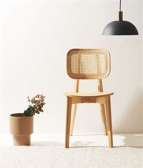 Cane Dining Chair | Cane dining chairs, Dining chairs, Wooden lounge chair