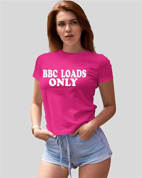 bbc loads only slutwear qos t shirt hotwife clothing slut swinger naughty clothing slut